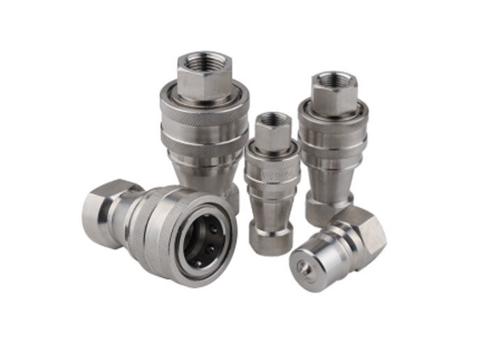 ISO 7241B SS Offener, Schließender Typ Hydraulischer Schnellkopplung BSP-Dreh