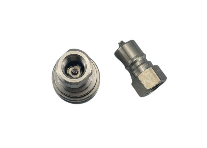 Industrielle Zwei-Wege-Abschalt-Kopplungen mit schneller Trennung. NPT/BSP-Dreh 1/8