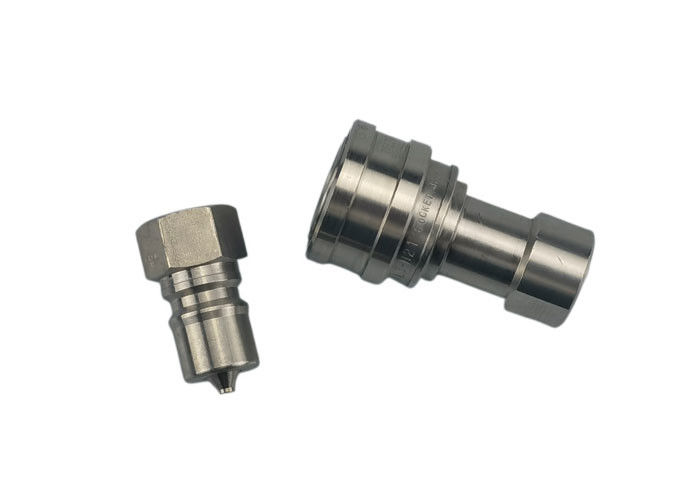 Industrielle Zwei-Wege-Abschalt-Kopplungen mit schneller Trennung. NPT/BSP-Dreh 1/8