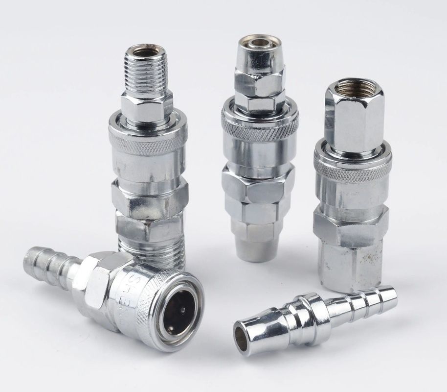 Industrielle Pneumatische Schnellkopplungsanschluss BSPP / NPT / G-Dreh 1,0 MPa Nitto / Cejn / Rectus kompatibel