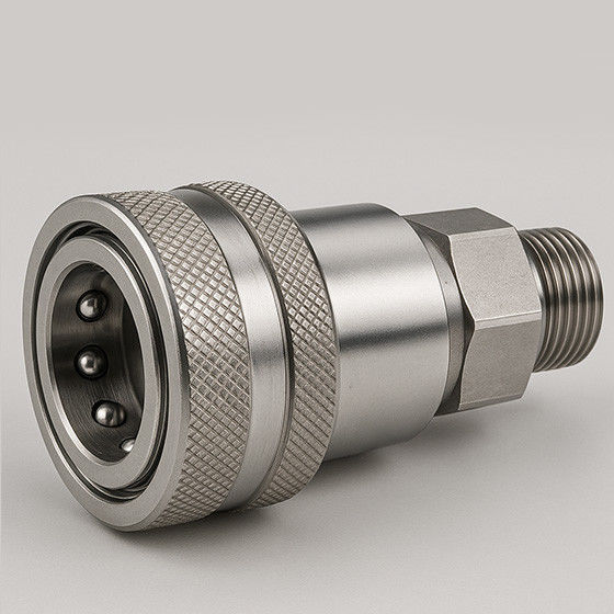 Dauerhafte Kohlenstoffstahl-Hydraulische Schnellkopplungen Iso-Serie Iso-7241-a Markenwechsel
