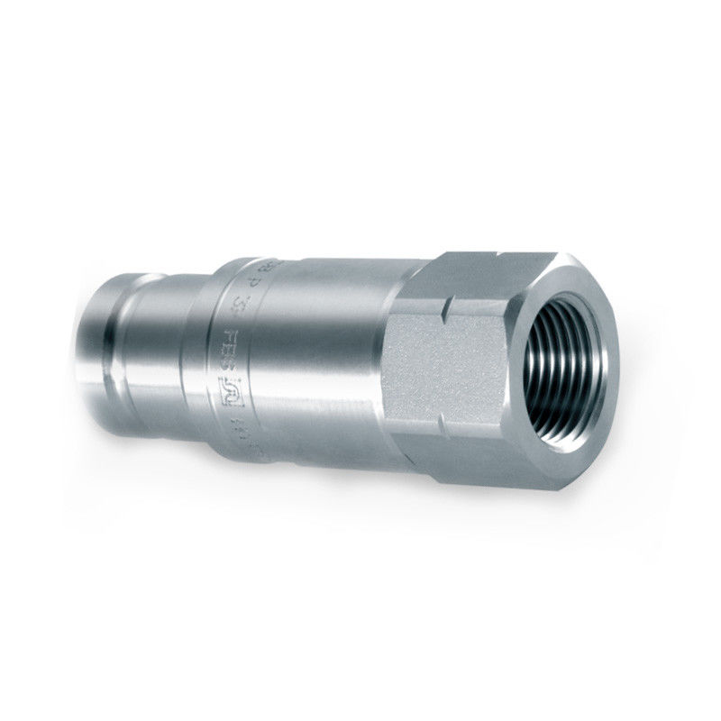 316L Edelstahl hydraulische Schnellkopplungen Iso Serie Iso 16028-Cb-Sp-6fn-Db
