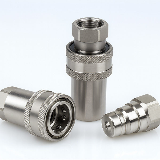 Cb-spm-10f-a-iso-7241-a Edelstahl-Schnellkopplung mit Parker 6600 Steckdose