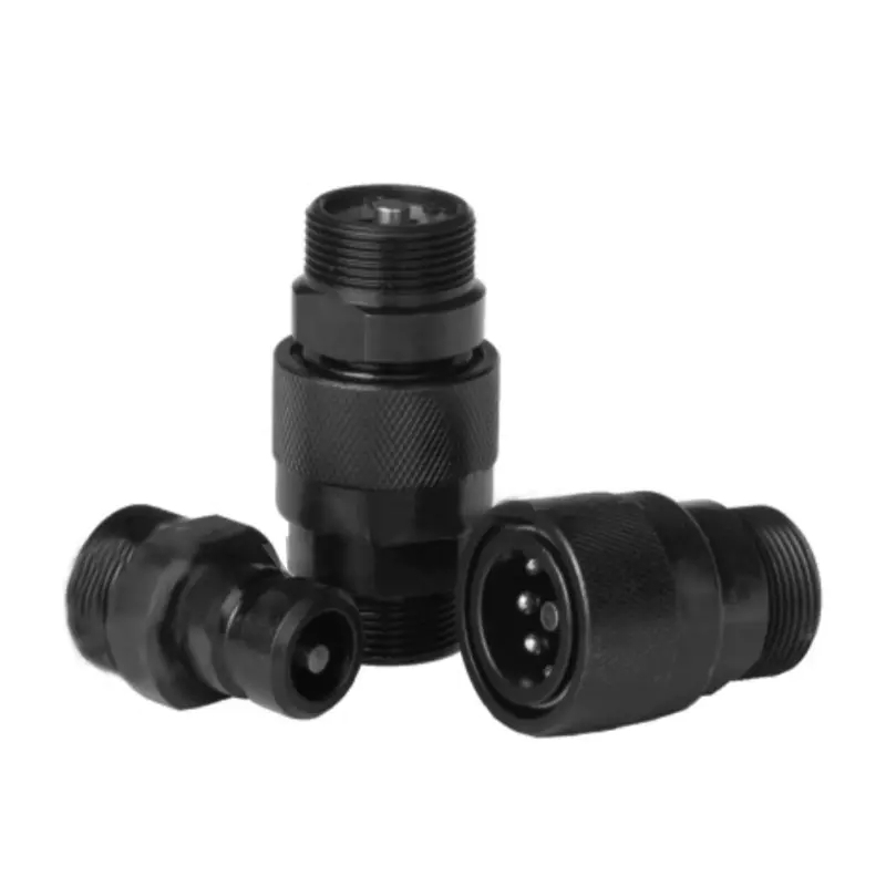 CB-Q/ZB275 Hydraulik-Schnellkupplung mit Gewindesicherung – Manuelles Push-Pull für Niederdruckanwendungen